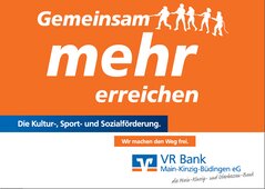 Logo VR Bank Main-Kinzig-Büdingen eG Gemeinsam mehr erreichen